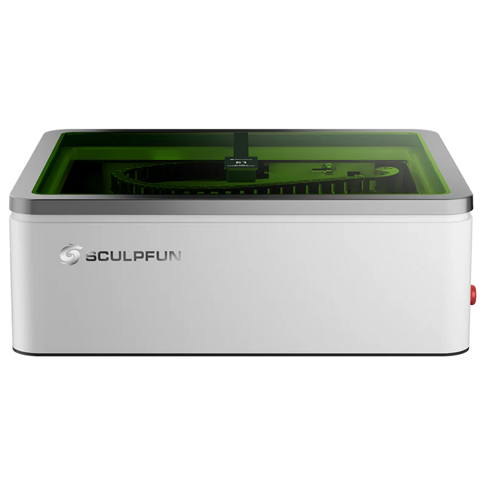 SCULPFUN E1 Macchina per Incisione e Taglio Laser Chiusa a Doppio Laser