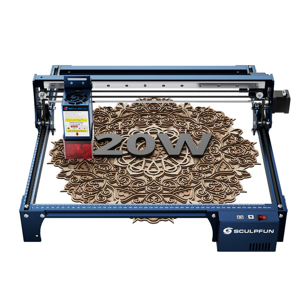 SCULPFUN S30 Pro Max 20 W Macchina per Incisione e Taglio Laser