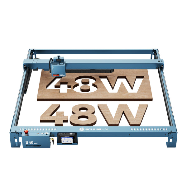 SCULPFUN S40 MAX 48 W Macchina per Incisione e Taglio Laser a Diodo