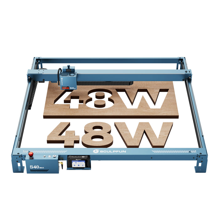 SCULPFUN S40 MAX – Taglierina laser a diodo da 48 W con ampia area di lavoro