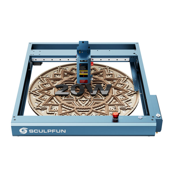 SCULPFUN SF-A9 20 W Incisore Laser e Macchina da Taglio
